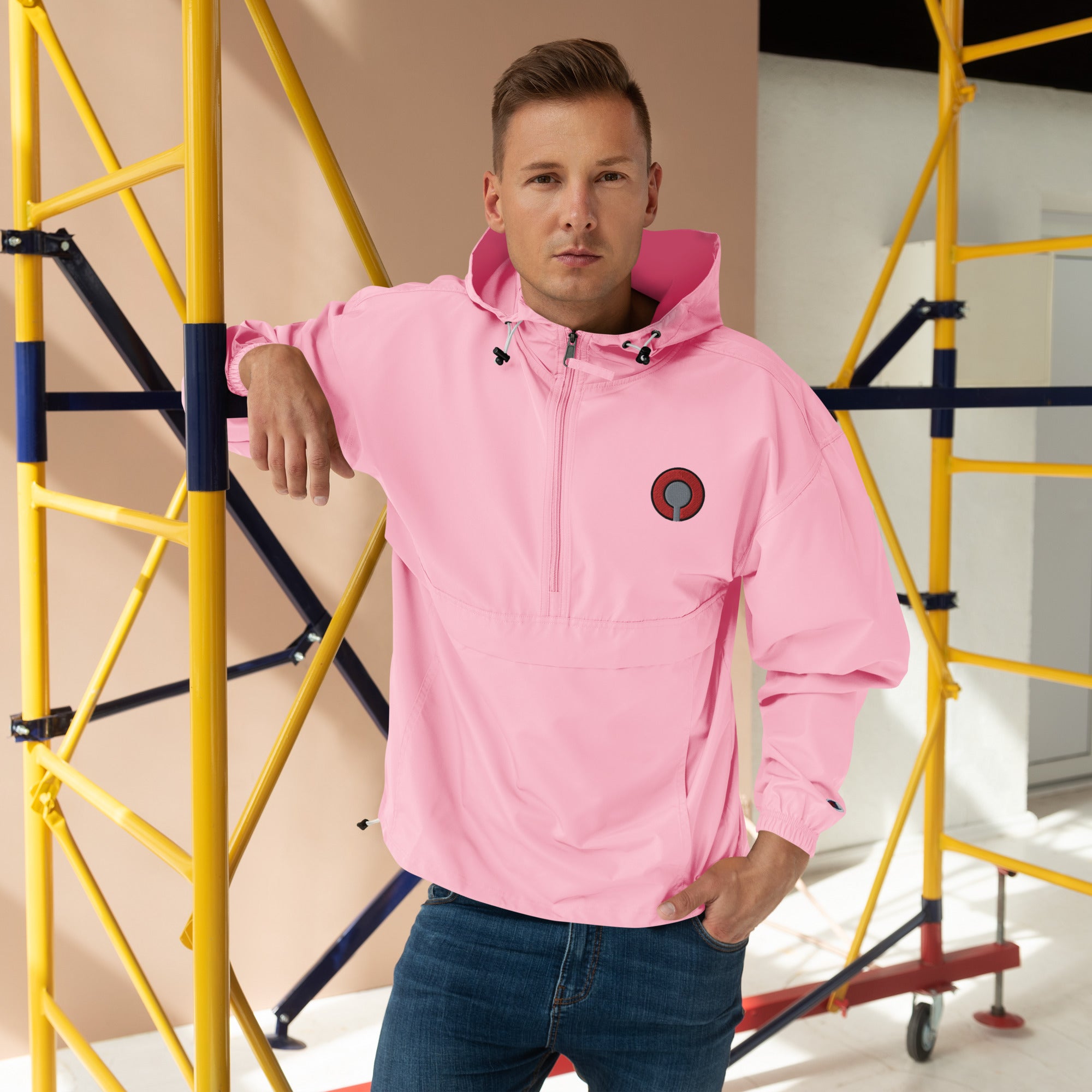 Champion pink coat hotsell