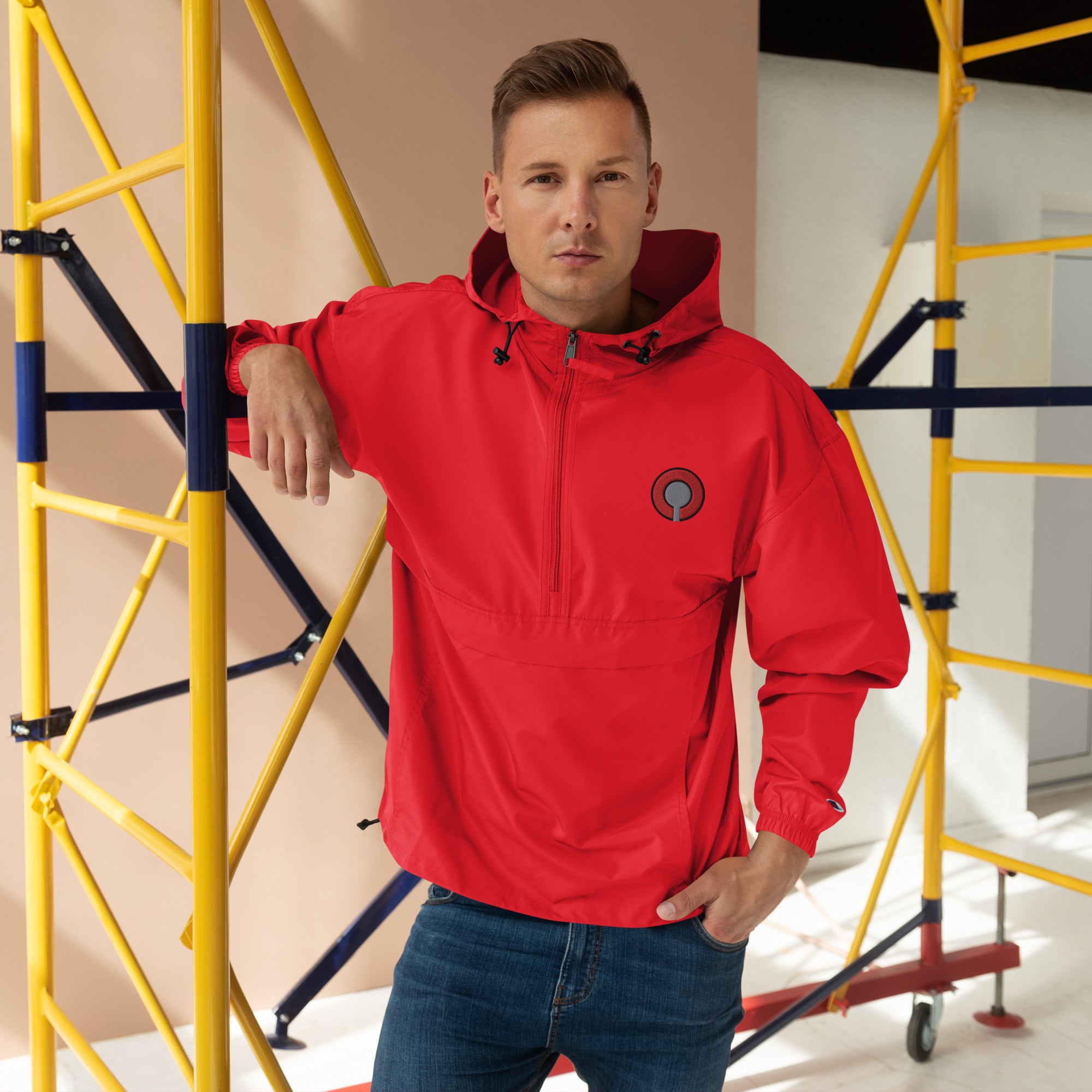 Proud Frontliner Embroidered Champion Packable Jacket