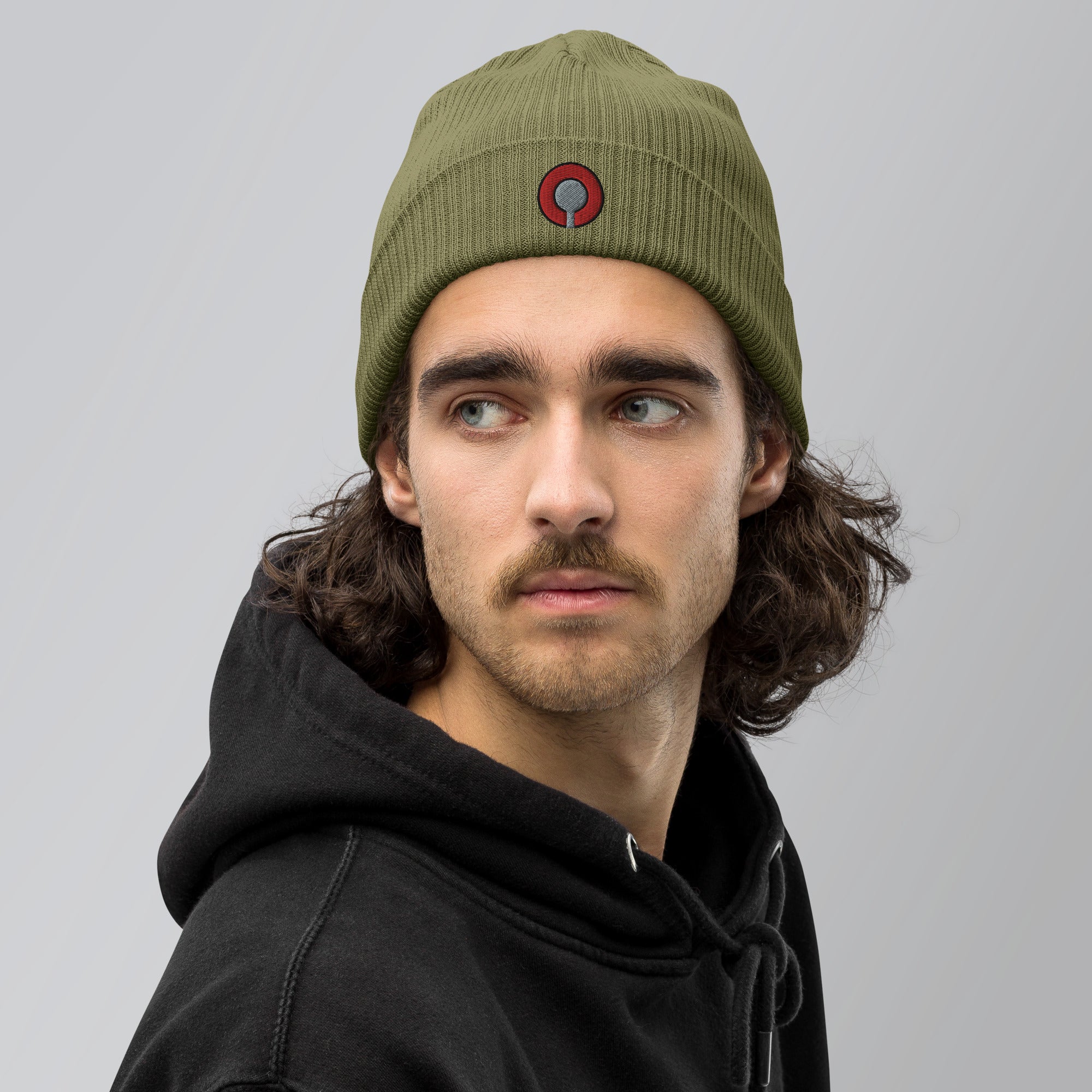 Proud Frontliner Organic Ribbed Beanie