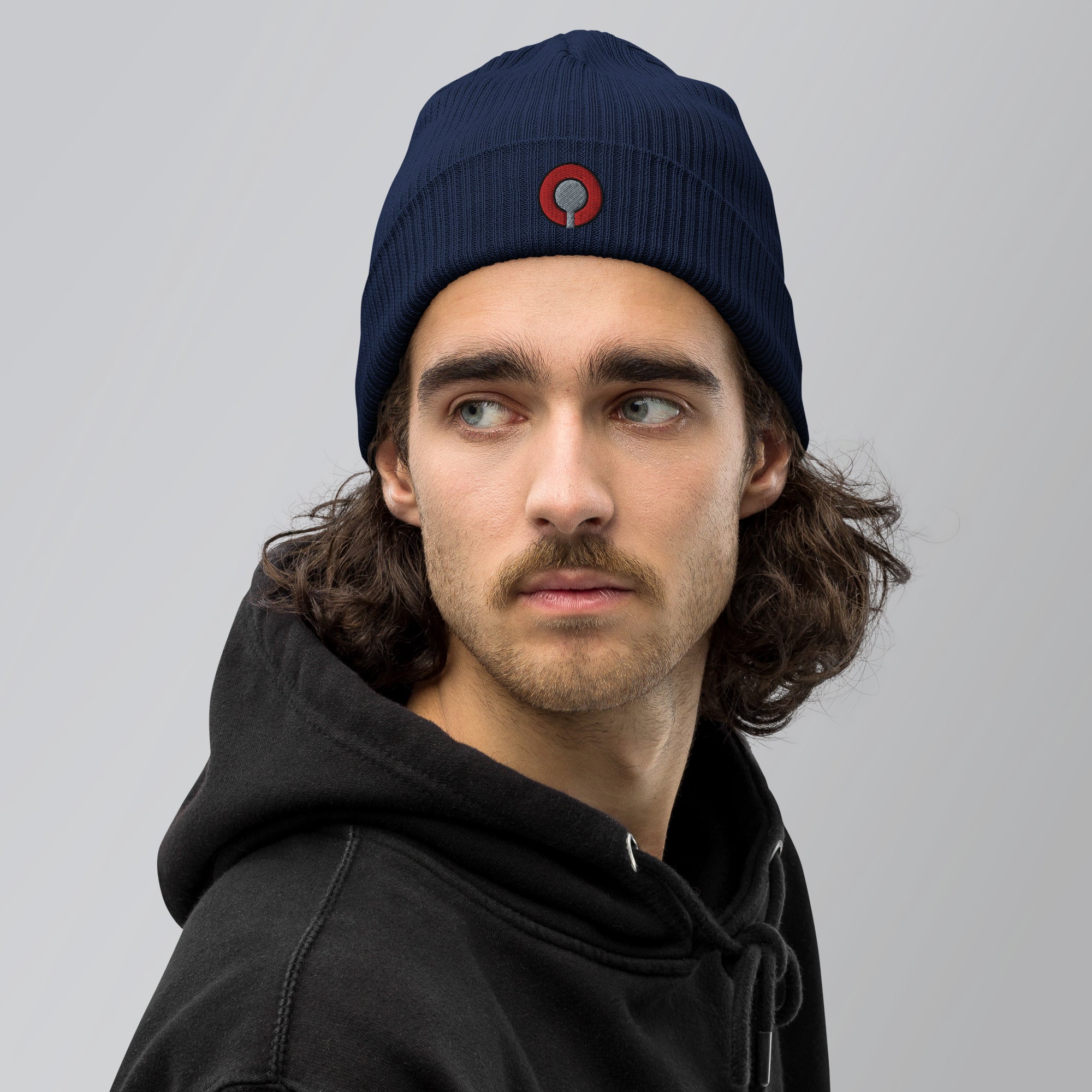 Proud Frontliner Organic Ribbed Beanie