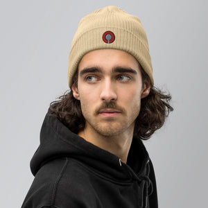 Proud Frontliner Organic Ribbed Beanie