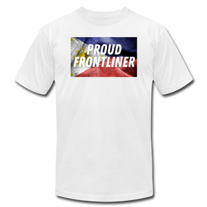 Proud Frontliner - Philippines Unisex Jersey T-Shirt - white