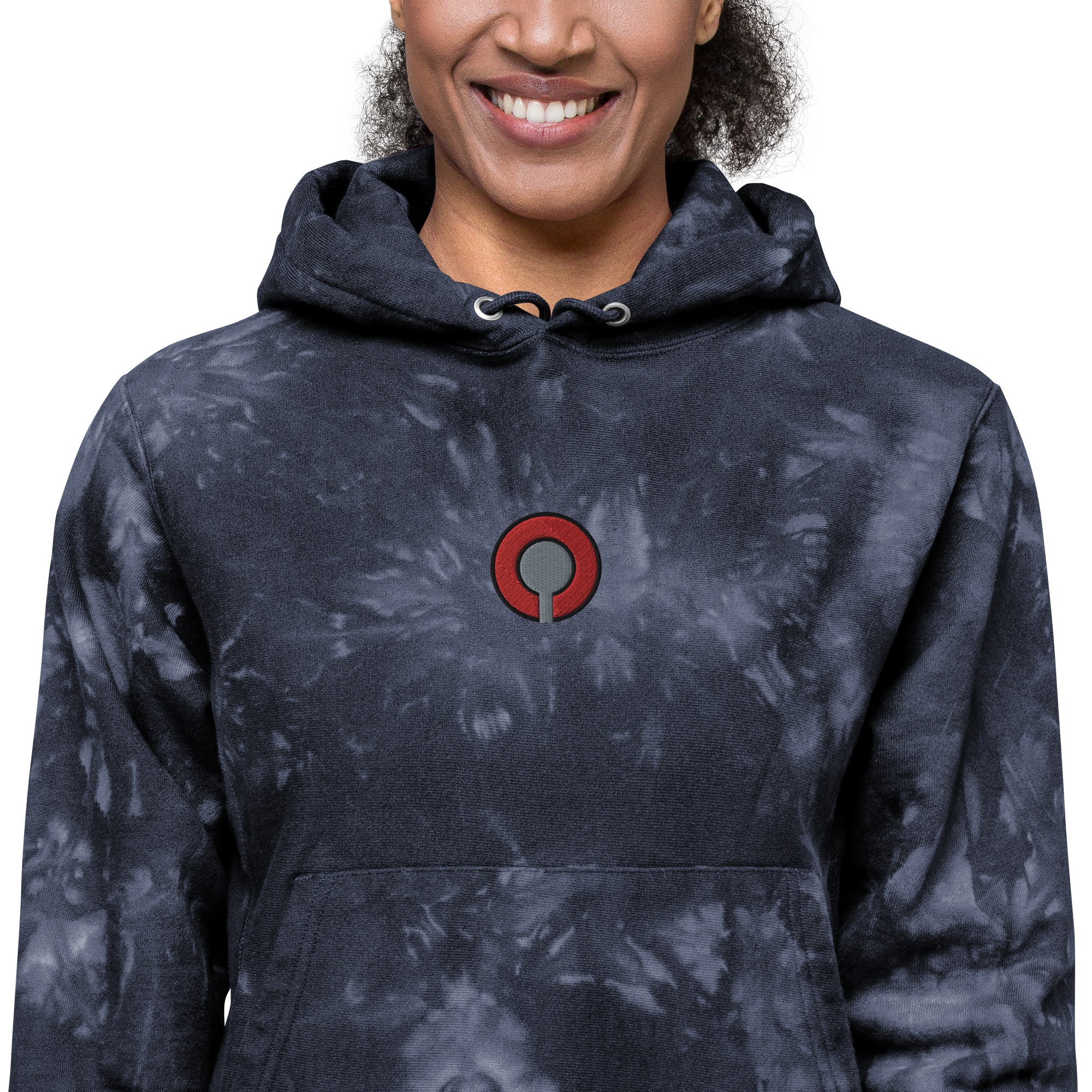 Proud Frontliner Unisex Champion Tie-dye Hoodie